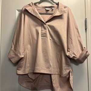 Ted Baker London Soft Pink Batwing Blouse Womens Size 4